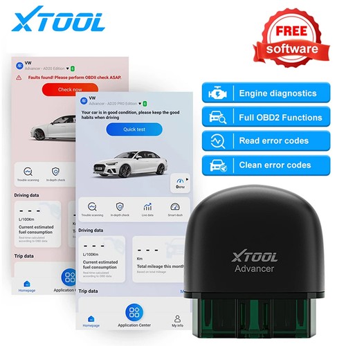 Xtool advancer ad20 obd2 - xtool,