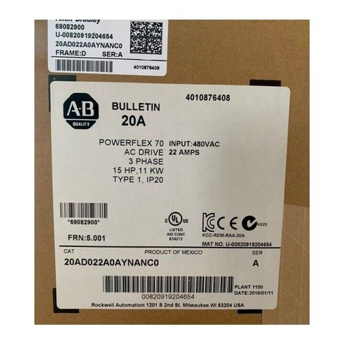 Allen bradley 20ad022a0aynanc0 - allen-bradley,